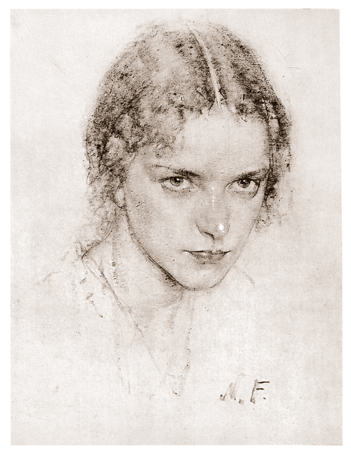  Nicolai Ivanovich Fechin —— 艾雅肖像